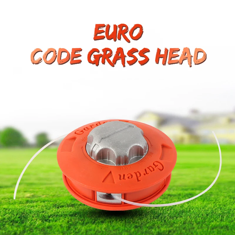 1pc M10*1.2 Automatic Grass Trimmer Head For Garden Machinery Gasoline Brush Cutter Weeder