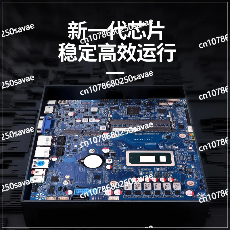 X86 Industrial Control Main Board, 12, 13 Generation, 1744, Single and Double Network Ports, I3i5i7CPU, Laptop Main Board