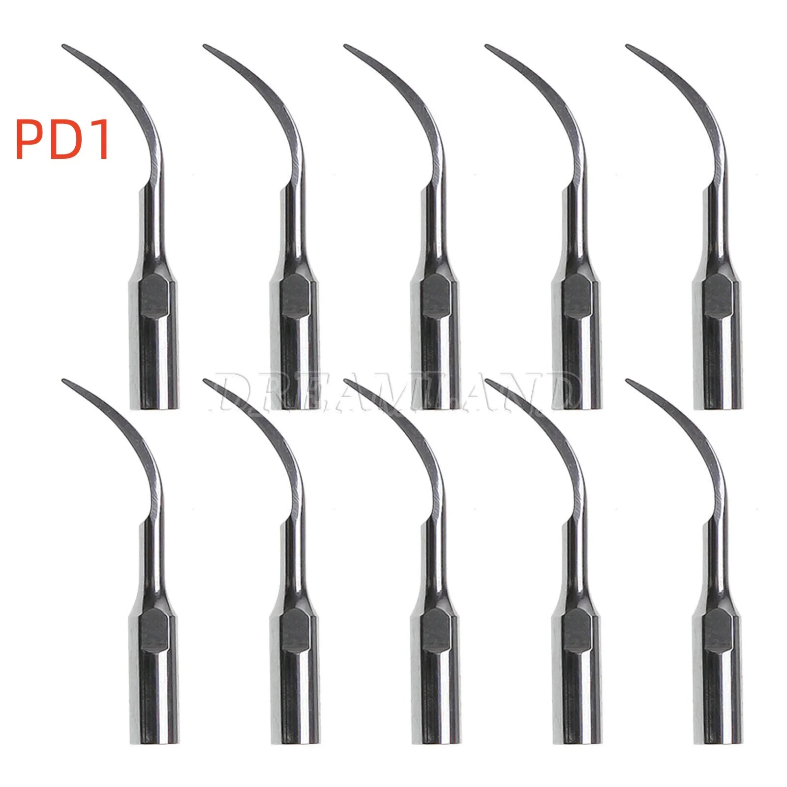 10 Pcs Dental Scaler Tip PD1 Perio For DTE SATELEC Ultrasonic Scaler Handpiece