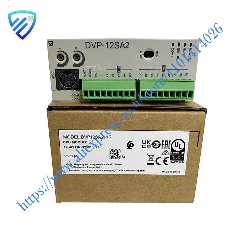 New Original Programmable Controller DVP12SS211S DVP12SA211T DVP12SE11T DVP12SA211R DVP12SE11R Moudle Fast Delivery