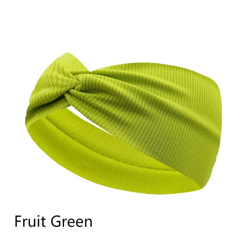 Seidiges Twist-Stirnband aus Stoff mit Gewinde, Yoga, Workout, Laufen, Sport, elastische Haarbänder für Damen, Turban-Haarband für Mädchen – Detail 16