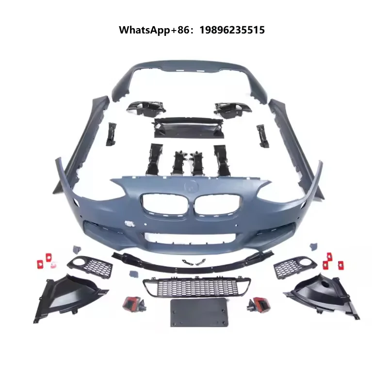 1 Series F20 to MT Style Body Kit with Front Bumper Rear Bumper Side Skirt 2011-2014 1series F20 MT Style Car Kits