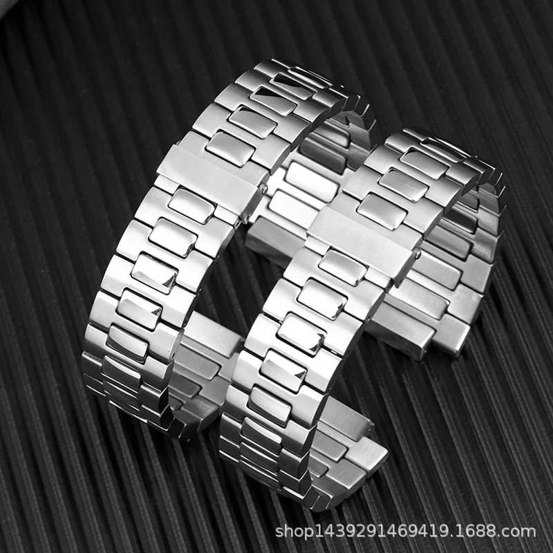 25X13mm Stainless steel watchband suitable for Patek Philippe Nautilus 5711 5726 5712g series watchband wristband Bracelet men