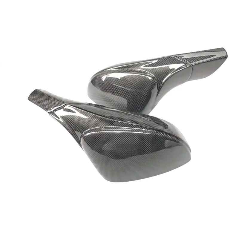 High Quality Capristo Style Dry Carbon Fiber side mirror for Ferrari 488 GTB Spider Rearview mirror covers Auto Parts