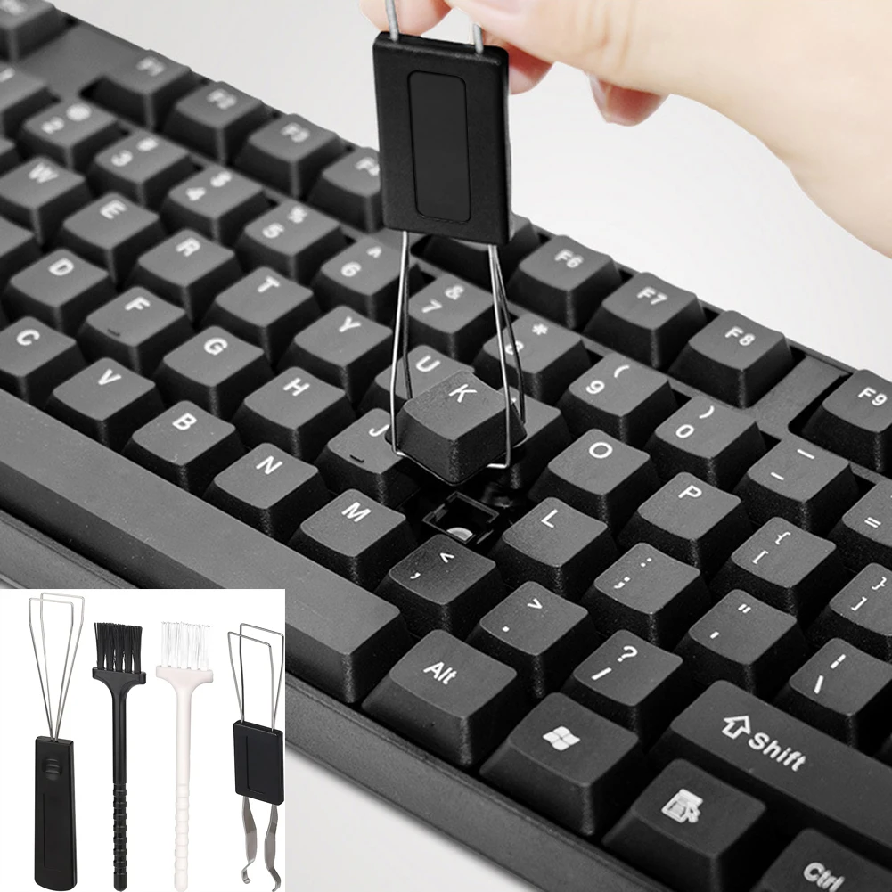 4Pcs สวิทช์กุญแจ Puller Keycap Puller สายแป้นพิมพ์เครื่องมือกำจัดคีย์บอร์ดเปลี่ยนเครื่องมือสำหรับ Cherry MX