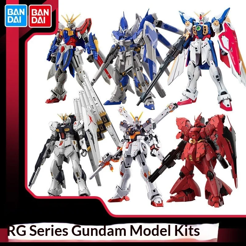 

Bandai RG Gundam Высококачественная коллекционная сборная модель комплект Hi-Nu God RX-78 Strike Freedom Unicorn Justice Wing Red Astray Destin