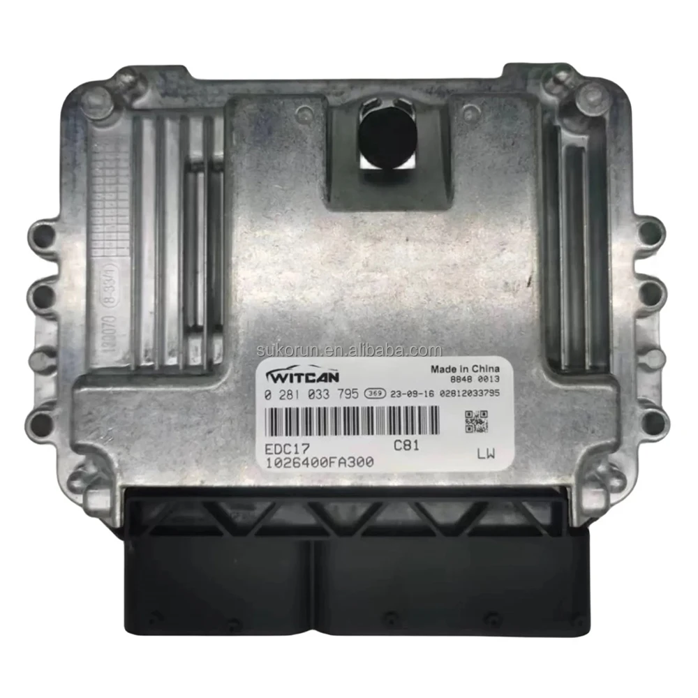 High Performance 0281033795 ECU For ISUZU Engine Control Unit EDC17C81 ECU ECM BCM Replacement For Foton