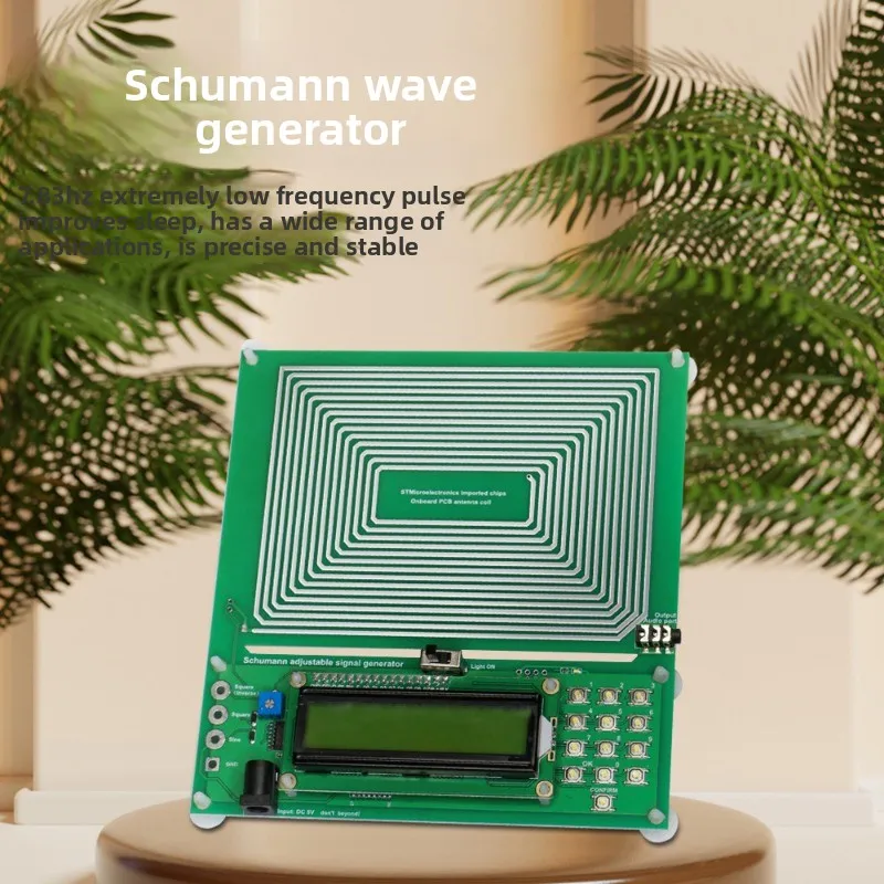 Imported Chip Schumann Wave Generator, Pure Sine FM Signal Generator 0.01Hz~ 100000Hz