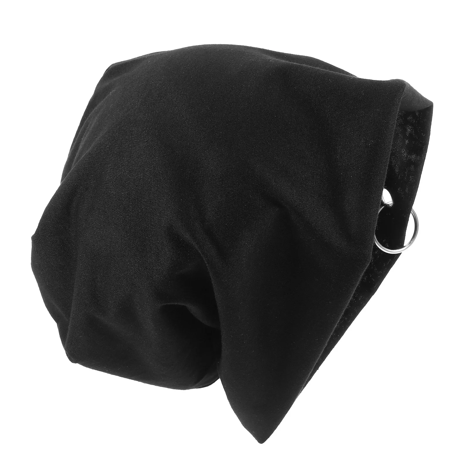 

Men Beanie Hat Double Layer Turban Head Wrap Comfortable Sleep Cap Stylish Polyester Hair Bonnet Men Beanie Cap