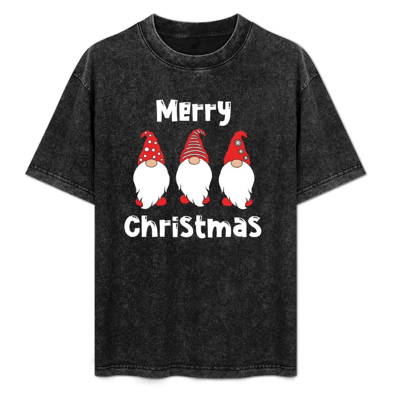 Merry Christmas Gnomes T-Shirt cute clothes custom shirt plus sizes Men's t shirts