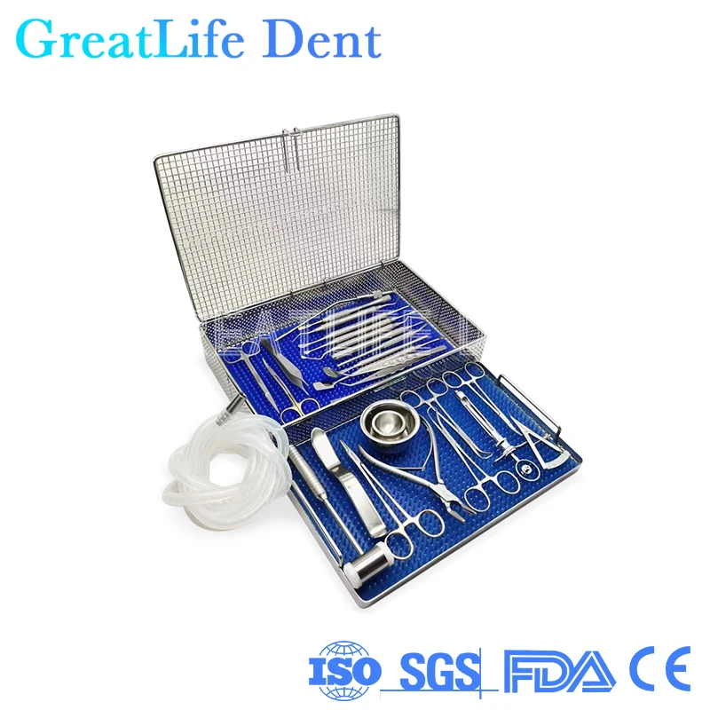 Dental Surgery Kit High Quality Basic Instrument Set Dental Implant Surgery Kit Dental Oral Surgery Kit