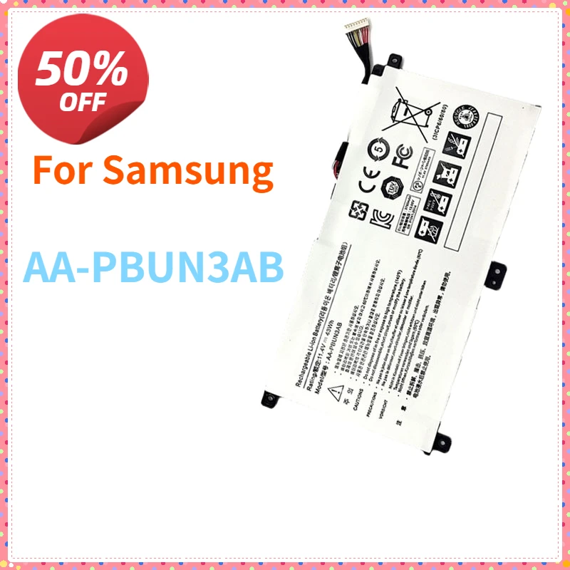 

AA-PBUN3AB Battery for Samsung Notebook 7 1588-3366 NP350XAA 550R Replacement AA-PBUN3QB 11.4V 43Wh Laptop Parts