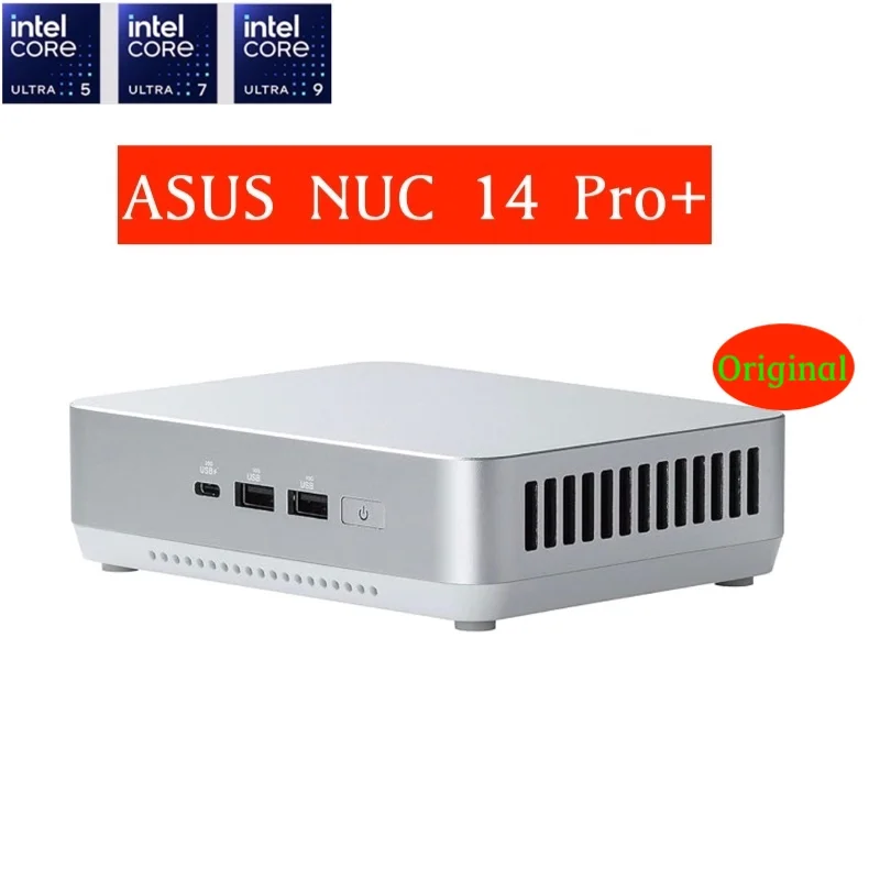 24Hrs Shipping! NUC14RVSU9/U7/U5 ASUS NUC14 Pro+ Desktop Computer Intel Core Ultra5/7/9 Wi-Fi 6E Gaming mini pc