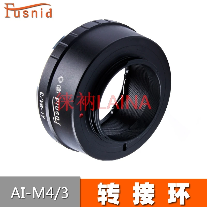 FUSNID AI-M4/3 Lens Adapter for Nikon AI AIS to M4/3 Mount Olympus EM5 EM10 EP7 Panasonic GH6 GH5 G95
