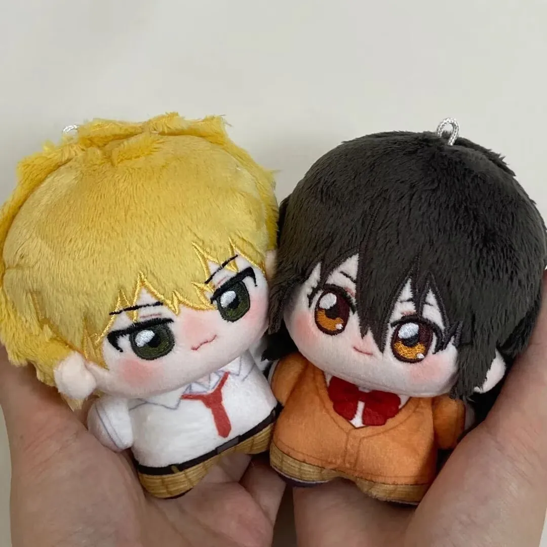 Peluche de Anime Kaichou Wa Maid Sama, Colgante de 10 cm, Ayuzawa Misaki, Usui Takumi, Juguete de Peluche, Llavero, Mochila, Regalo de Cumpleaños
