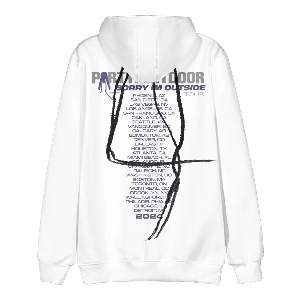 PartyNextDoor PND Braid Hoodie Unisex Fashion Pullover Sweatshirt Casual Streetwear Tracksuit