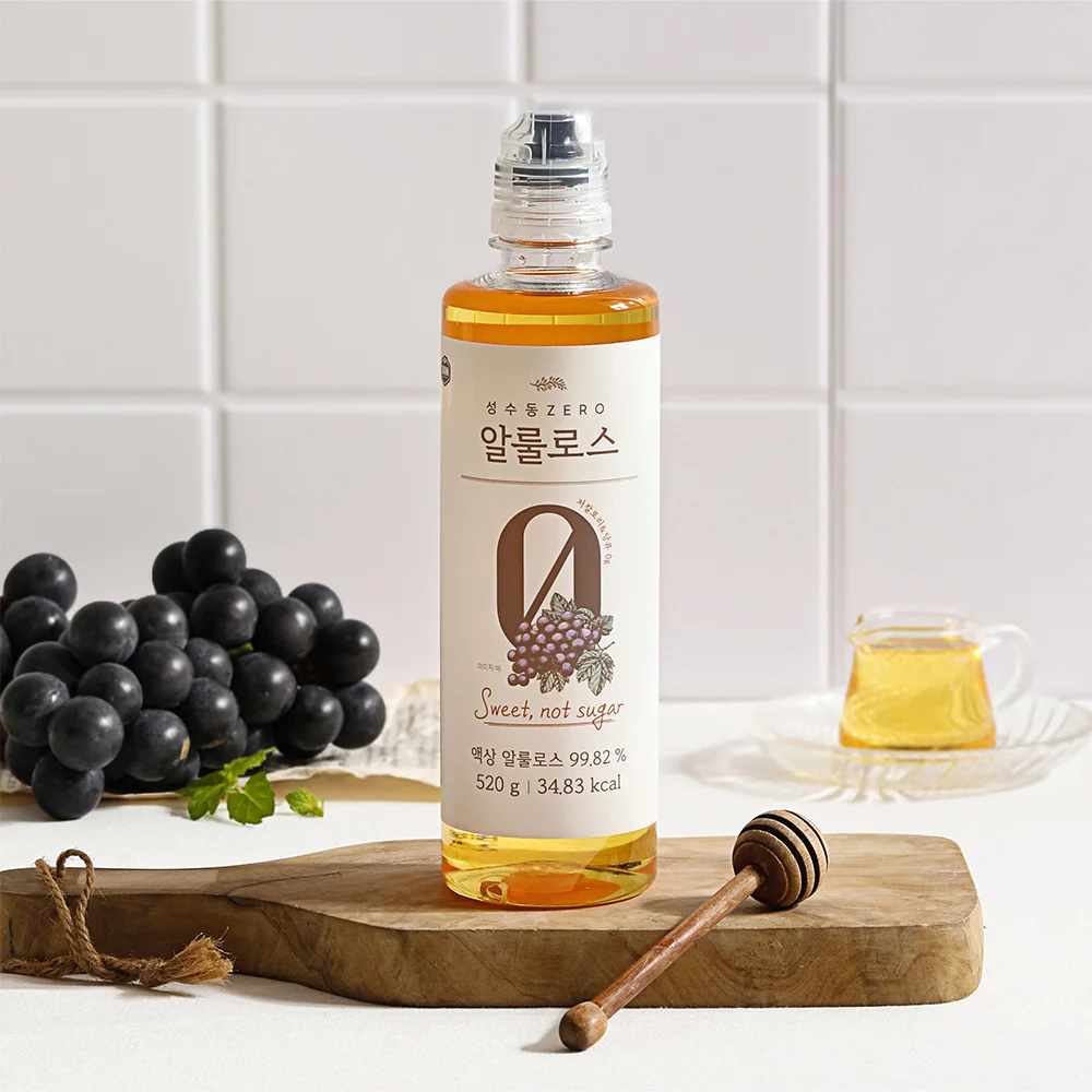 [Daesin Shop] Alkoholfreier Süßstoff ohne Zucker, 520 g, 1 Flasche / Kalorienarmer Zuckerersatz, alternativer Süßstoff