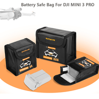 For DJI MINI 3/4 PRO Drone LiPo Battery Safe Explosion-proof Protective Bag Battery Storage Case DJI MINI 3 Drone Accessories