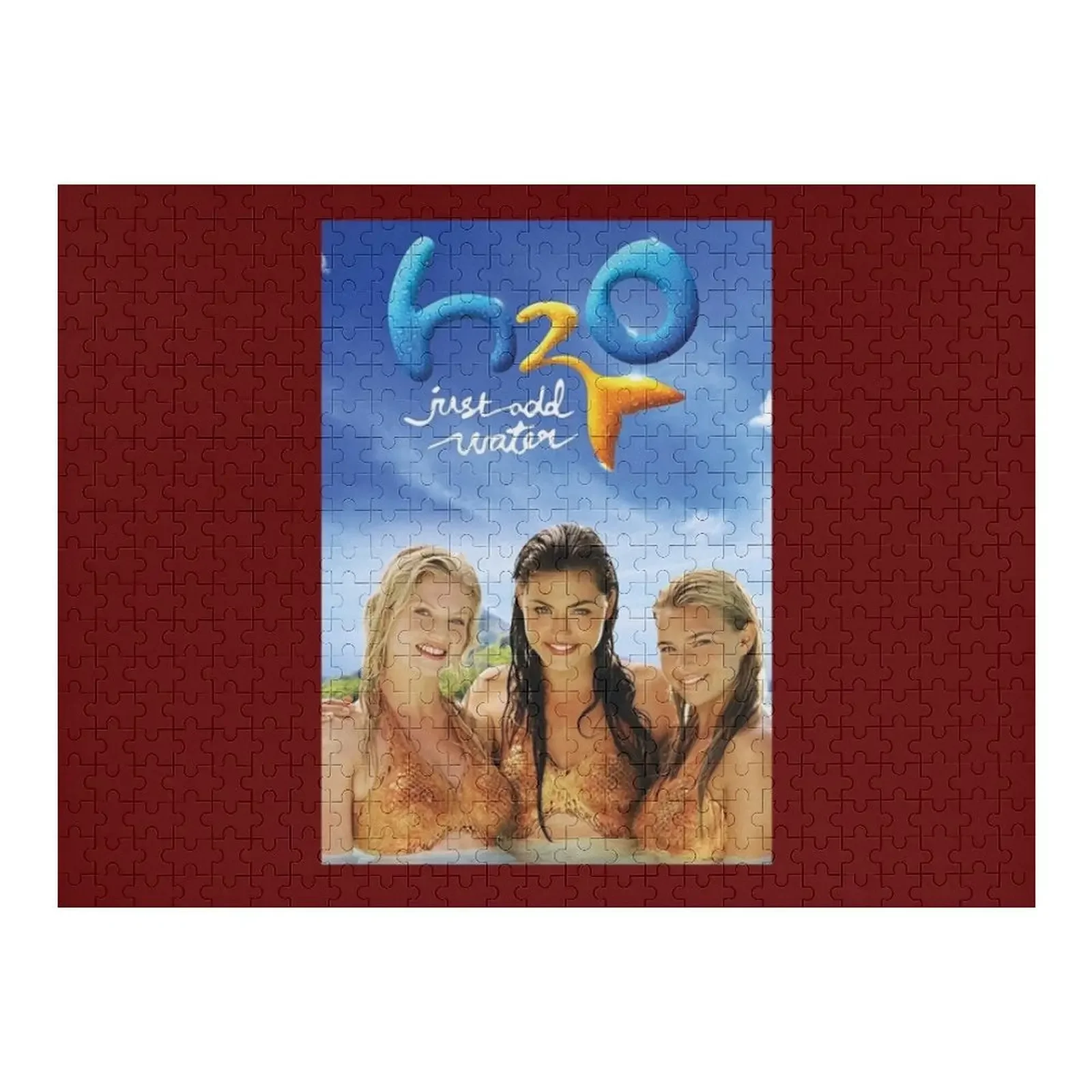 

H2O Just Add Water (3) Пазл с деревянным именем Деревянные композиции для детей Пазл для детей Персонализированный пазл с именем