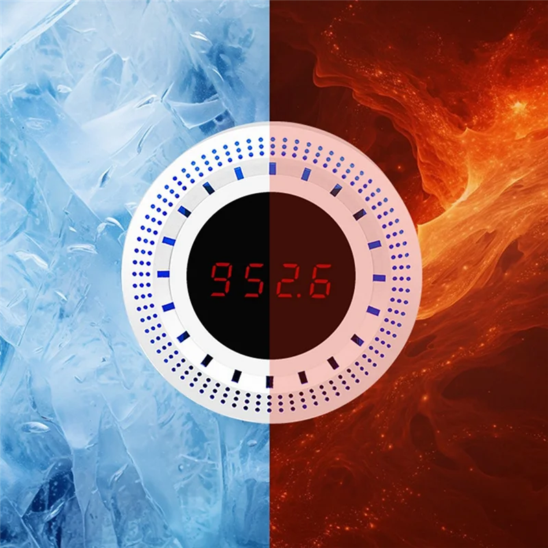 Sensor de pressão atmosférica inteligente ABDE-Tuya com detecção de temperatura e umidade Dispositivo doméstico integrado Tuya
