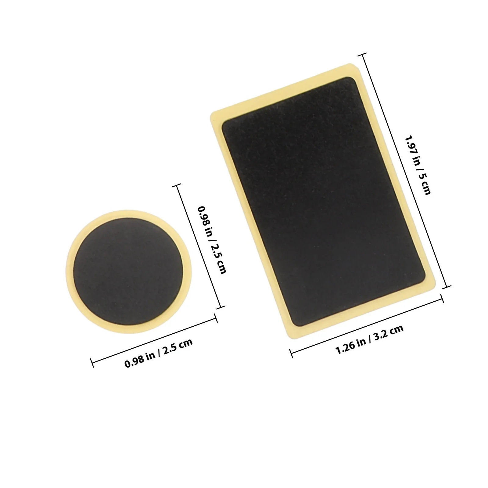 مجموعة واحدة من أدوات إصلاح إطارات الدراجة المحمولة، رقع أدوات شاملة للإطارات، مجموعة رقعة أنبوبية للدراجة للإطارات #4