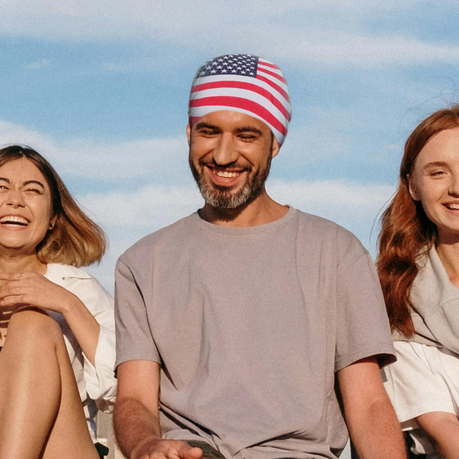 

3Pcs Comfortable Perspiration Beauty Pattern Headscarf Bright Color Creative Headdress for Men and Women Outdoor Use