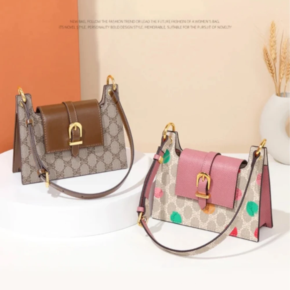 

Presbyopia Winter New Small Square Bag Simple Shoulder Bag Women's Bag Light Luxury Handbag Niche Trend Desinger Crossbody Bags