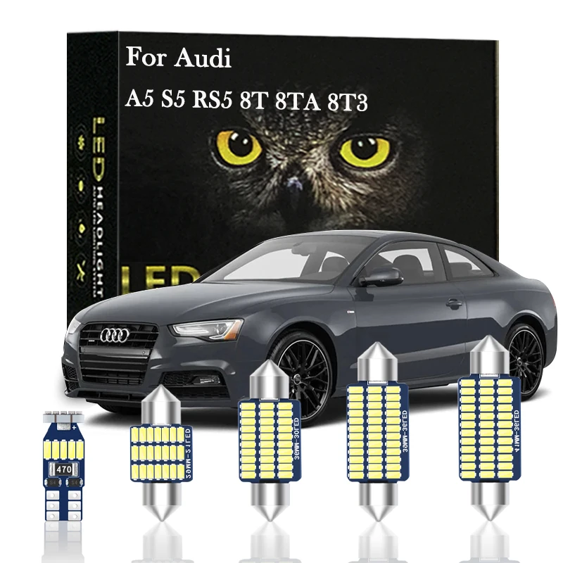 

Canbus For Audi A5 S5 8T Sportback Coupe 2007 2008 2010 2011 2012 2015 2016 2017 Accessories Car Interior LED Light