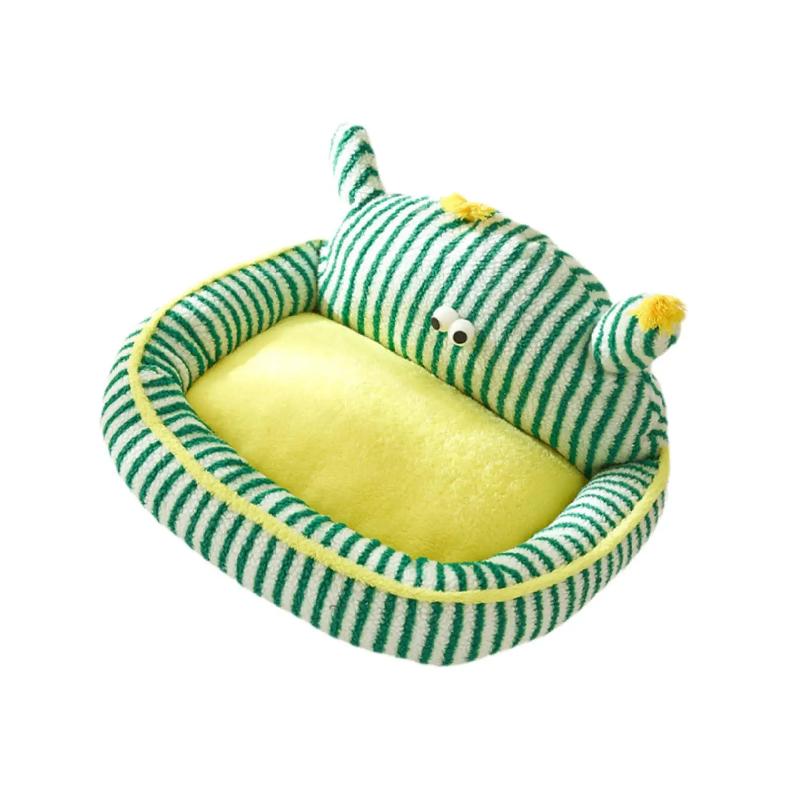 Pet Sofa Bed Stripe Design Anti Skid Bottom Washable Pet Supplies for Puppy