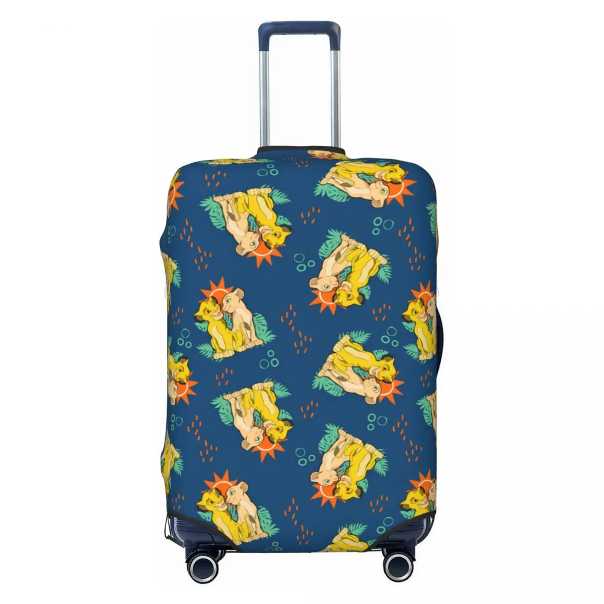 

Забавный чехол для чемодана с изображением Короля Львов и надписью «Хакуна Матата», пылезащитный, для путешествий