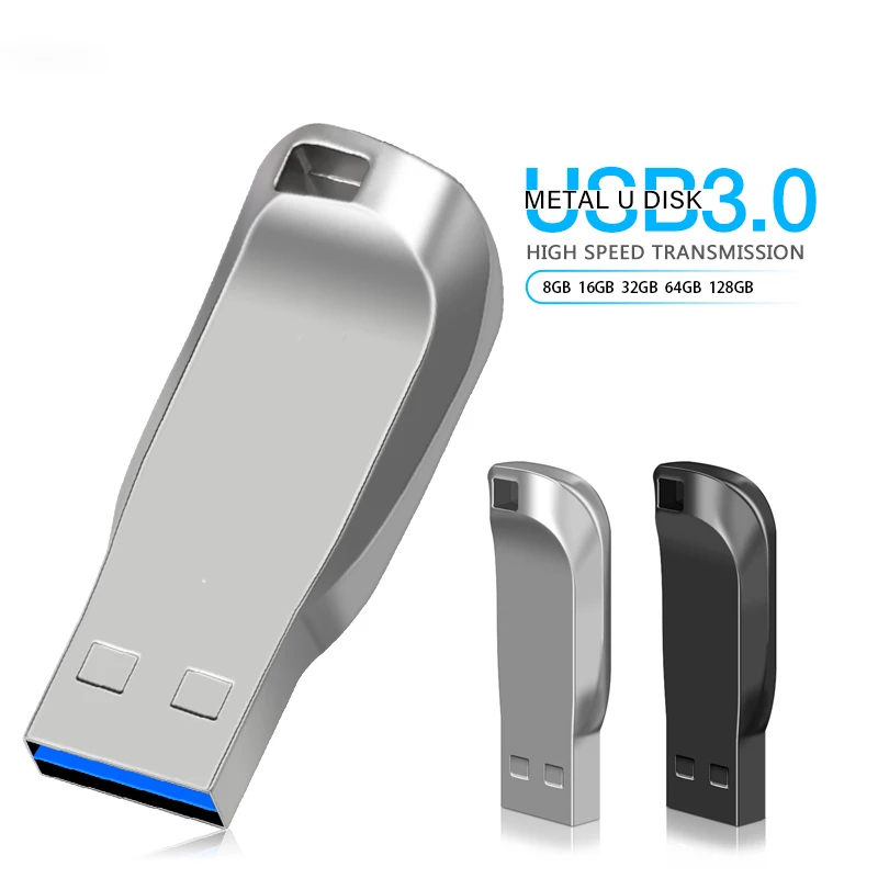 Unidad Flash USB 3,0, Pendrive de 128GB, 64GB, 32GB, 16GB, 8GB, 64GB y 128GB para Android Micro/PC/coche/TV