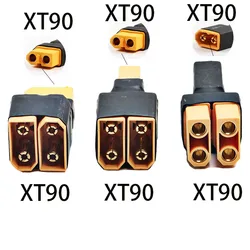 XT90 1 Female to 2 Male Parallel / Series Adapter Lipo Battery Converter Connector Plug For RC Car Plane Parts 2020