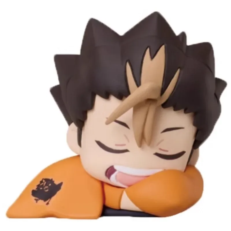 Haikyuu!! Sleeping Series Gashapon Toys Miya Atsumu Yu Nishinoya Yaku Morisuke Ryunosuke Tanaka Anime Figure Ornaments Toys