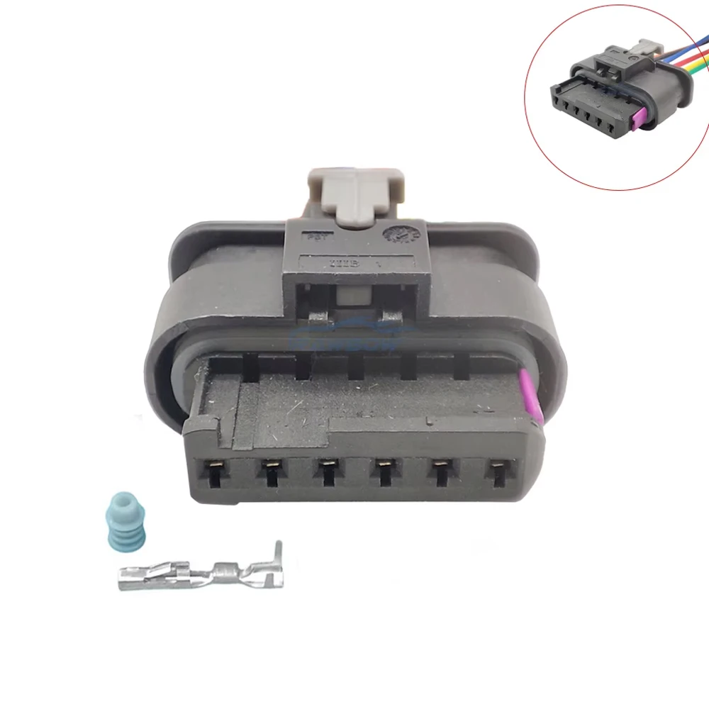 

For 6 Pin Female Accelerator Throttle Pedal Position Auto Sensor Connector Plug For New Opel/Mercedes-Benz/smart 1-1718646