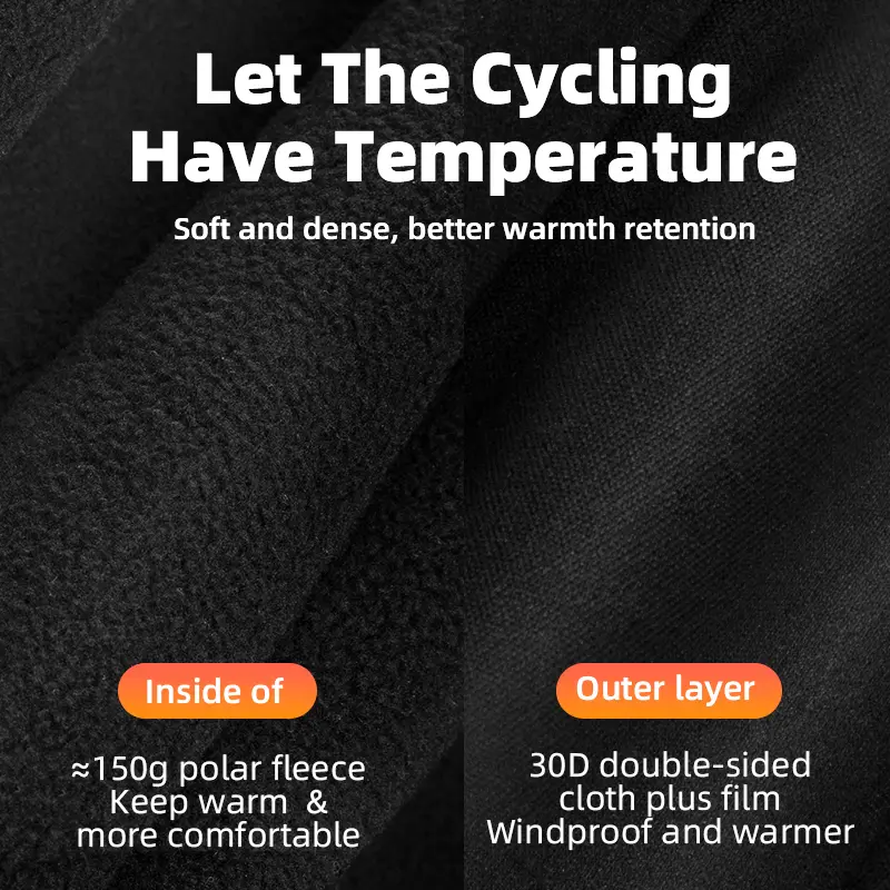 ROCKBROS Motorcycle Balaclava Winter Cycling Caps Skull Print Bicycle Full Face Mask Skiing Hiking Scarves Windproof Thermal Hat - Image 4