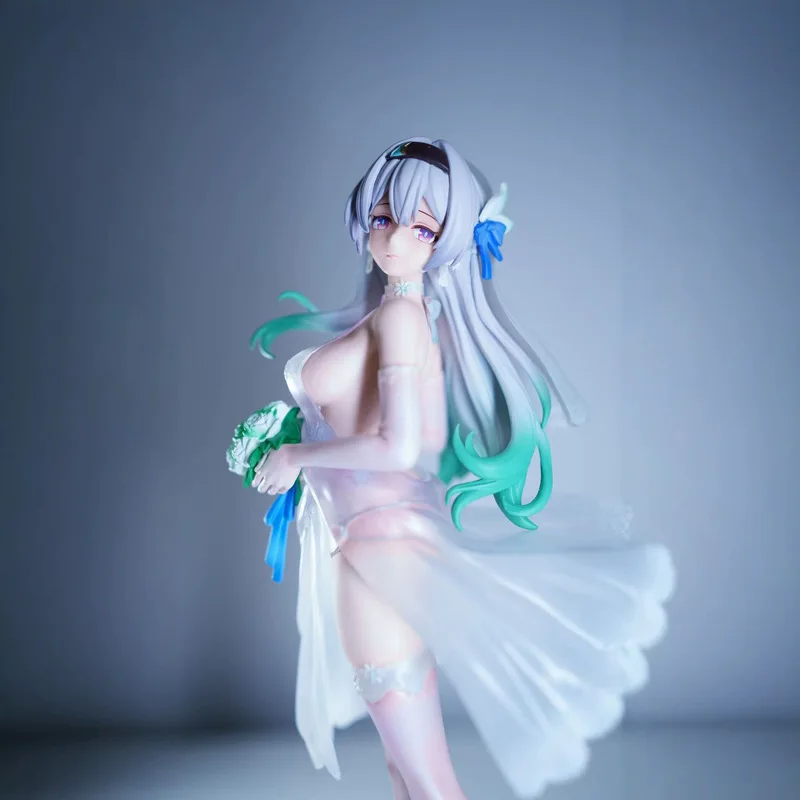 Anime Figure Wedding Dress Ver Collectible Model Desktop Car Interior Display Ornament Home Decoration Gift