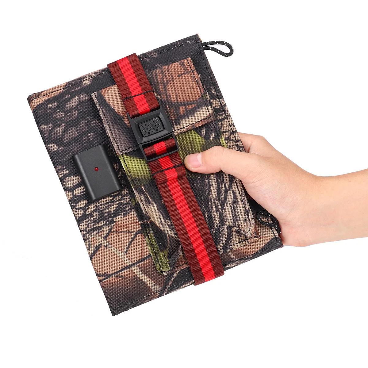 

15W SunPower Solar Foldable Charger - Portable Power Bank for Outdoor Travel & Emergency Backup