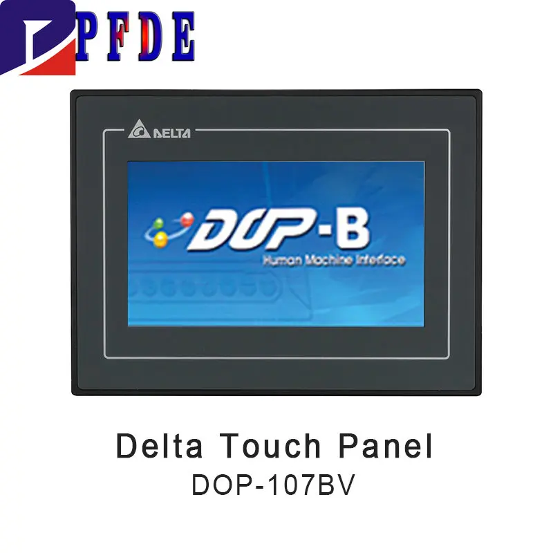 Delta DOP-107BV HMI Touch Screen Human Machine Interface 7 Inch Replace DOP -B07S411 DOP-B07SS411 B07S410 With Data Cable