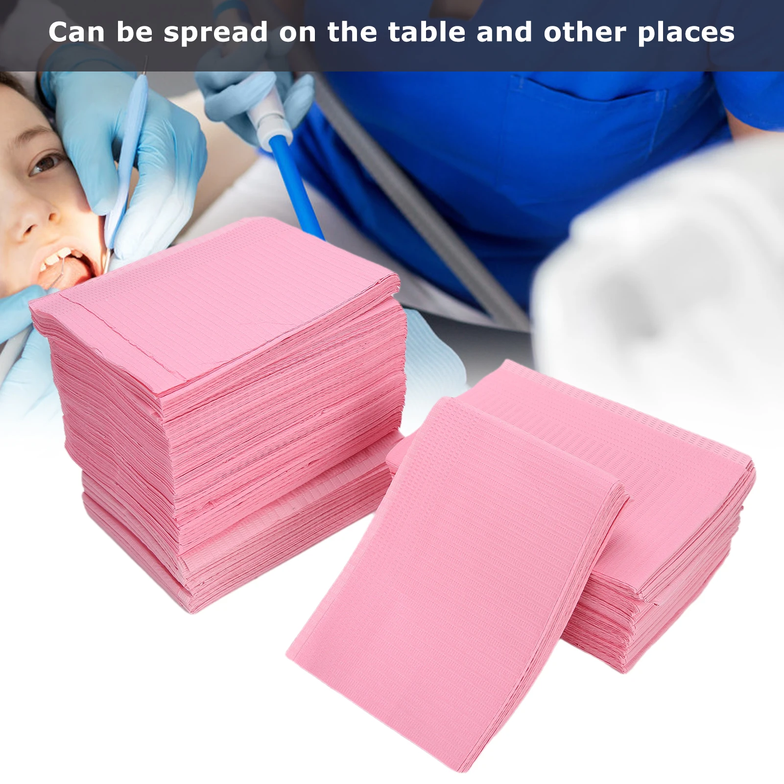 125pcs / bag Tattoo Piercing Table Mat Waterproof Disposable Tattoo Table Mat Bib Accessory Dental Bib Tattoo Piercing Table Mat