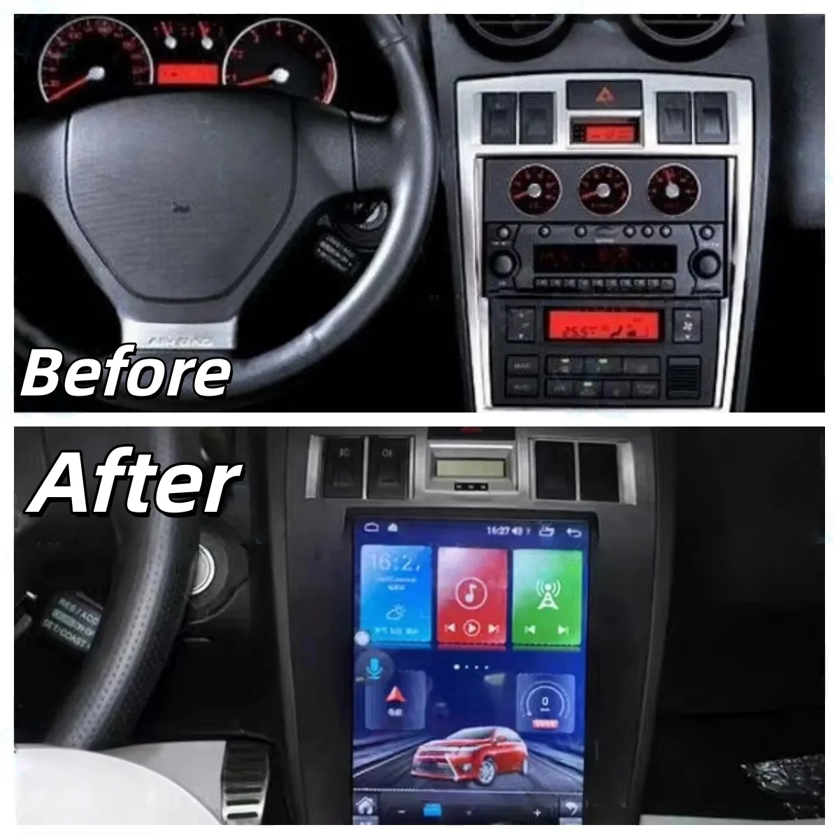 Car Radio For Hyundai Rohens Genesis Coupe 2005-2008 Wireless CarPlay Multimedia Player GPS Navi Navigation Head unit DSP