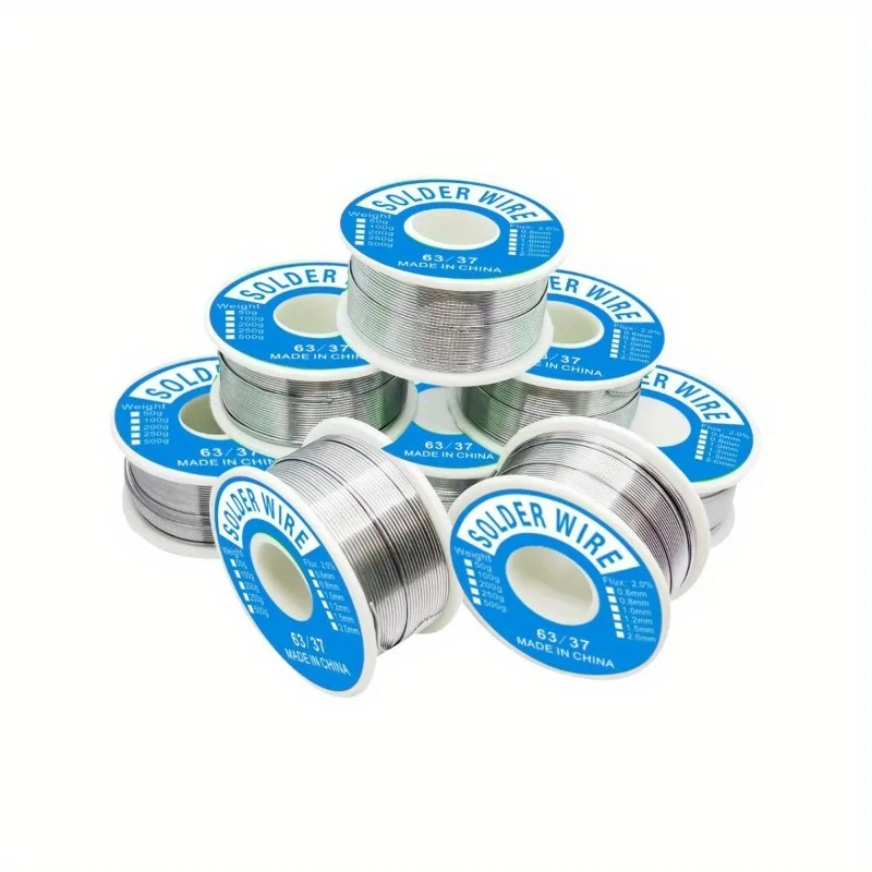 High Quality Genuine, High-Purity Active, High-Quality Lead-Free Solder Wire, 50g-1.76oz, With Rosin Core Flux 1.5-2.0%