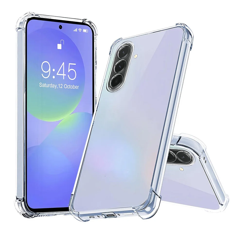 

Shockproof Silicone Case For Samsung Galaxy A56 A36 A26 A16 A06 A55 A35 A15 A25 A05s A54 A34 A14 A24 Soft Ultra Thin Shell Clear