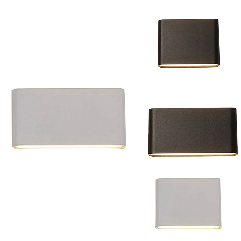 

MAKE LED-Wall-Sconce-Waterproof-Outdoor-Wall-Lamp-Living-Room-Bedroom-Hallway-Corrido-White-Small