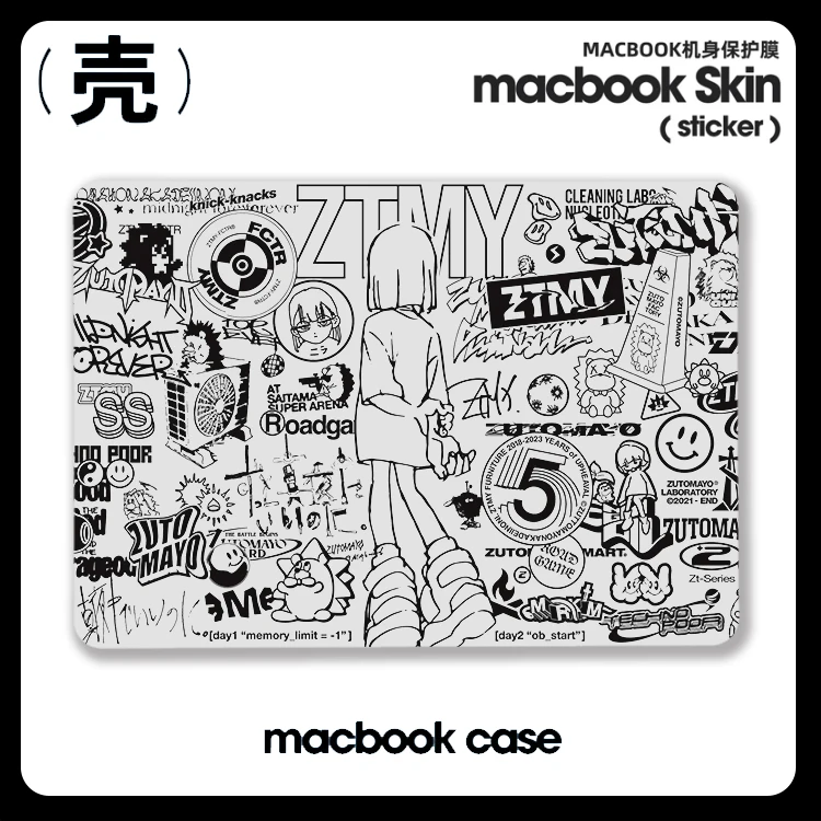 

Zutto Mayonaka delinoni Anime ZTMY A3240 For Pro15 For A3113 Apple Macbook Air M2 Pro13 14 16 Mac Hard Shell Retina A2681 A2338
