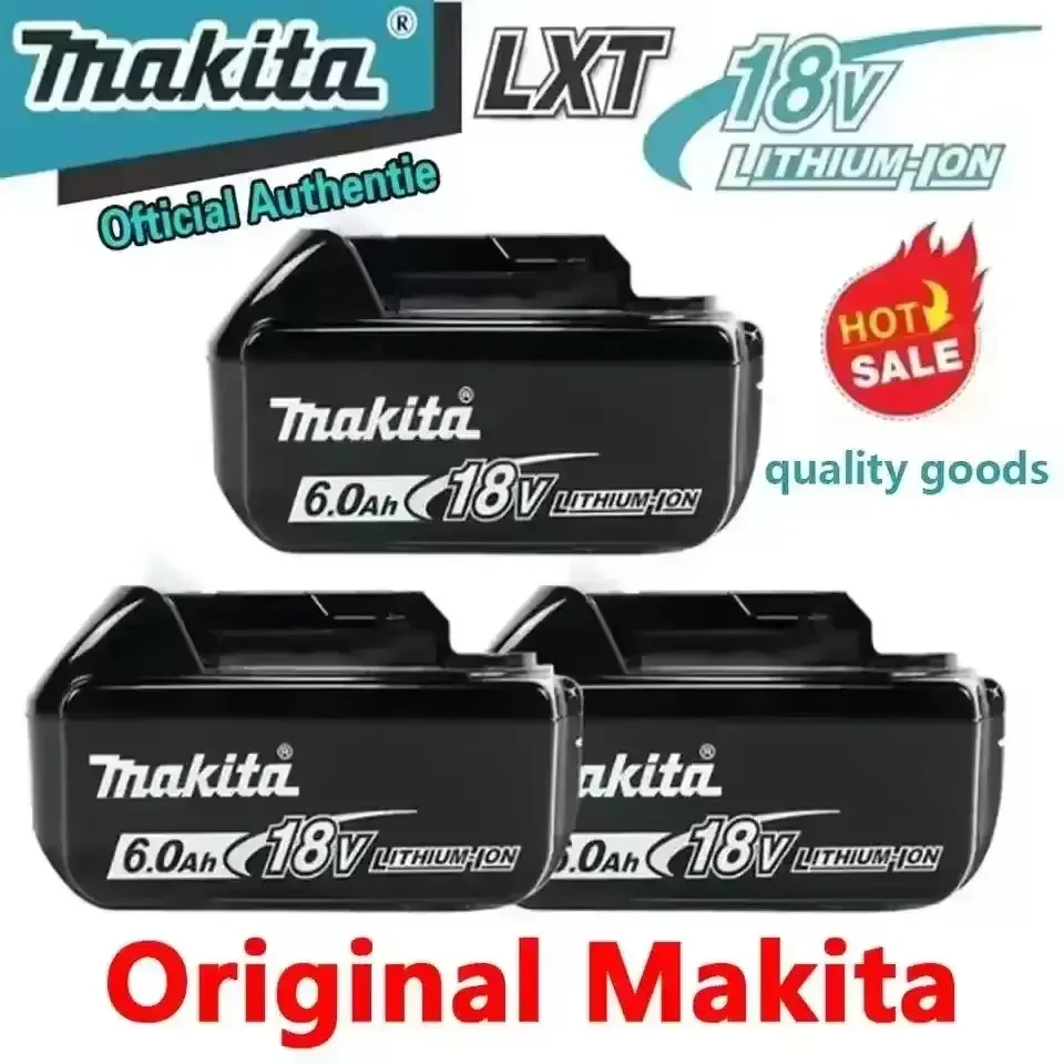 

Оригинальная литиевая аккумуляторная батарея Makita18V, 5,0 Ач 6,0 Ач/9,0 Ач, подходит для электроинструмента Bl1830b Bl1840 Bl1850b Lxt400