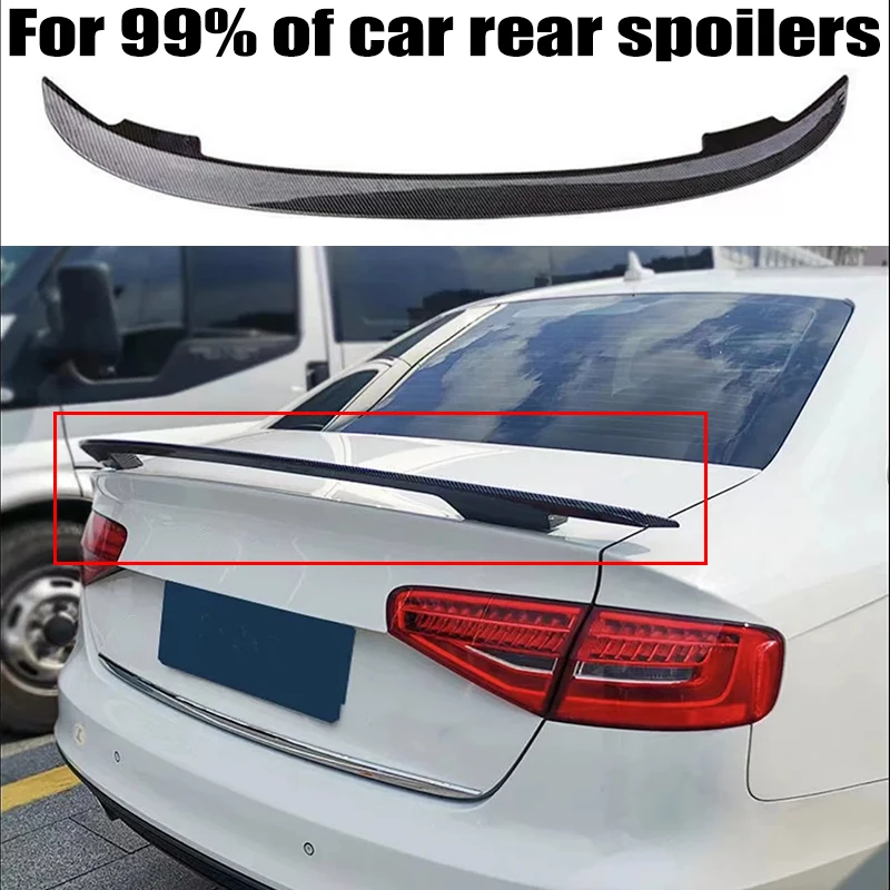 

For BMW Benz Audi Toyota BRZ Honda Kia Hyundai Mazda VW MG etc MT Style universal ABS Plastics Rear trunk lid spoiler Airfoil