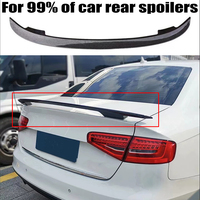 For BMW Benz Audi Toyota BRZ Honda Kia Hyundai Mazda VW MG etc MT Style universal ABS Plastics Rear trunk lid spoiler Airfoil