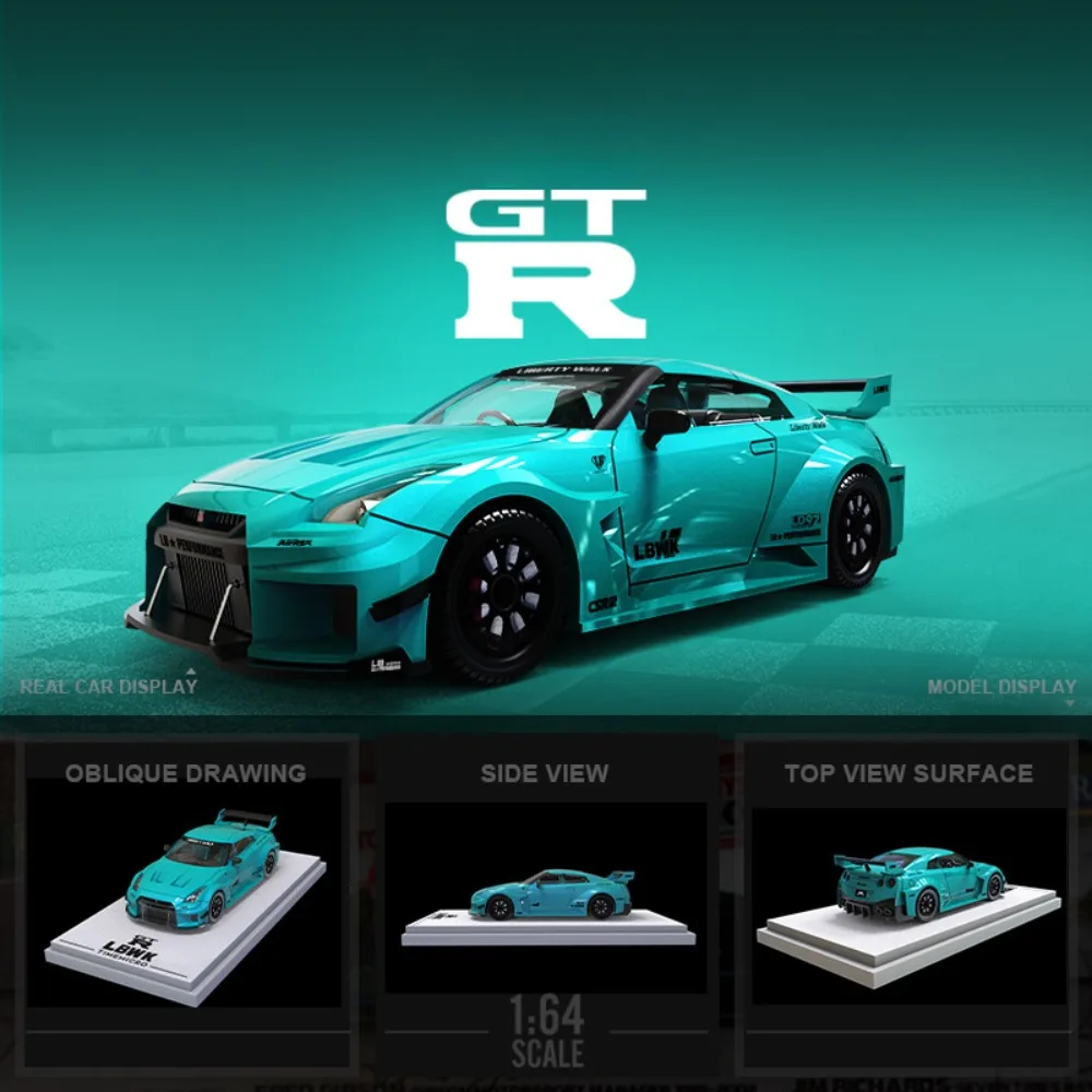 

M2 Machine Diecast 1:64 Nissan GTR3.0 Alloy Simulation Car Model Collection Ornament Diecast Alloy Car Model for Gift