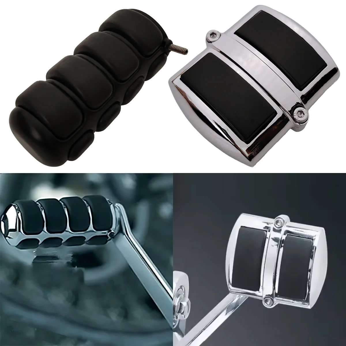 Motorcycle Parts Brake Pedal Cover Gear Shift Lever Peg For Yamaha Dragstar DS V-Star XVS 400 650 950 1100 1300 Classic Custom