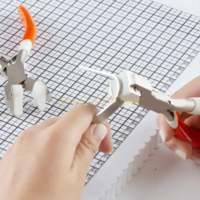 02DC أدوات سوار منحنية المنحنية مريحة أدوات صنع مجوهرات القوس #3